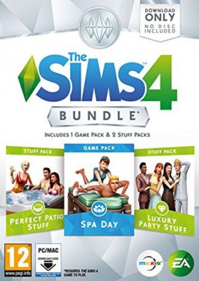 The Sims™ 4 Bundle - Get to Work, Outdoor Retreat, Luxury Party Stuff