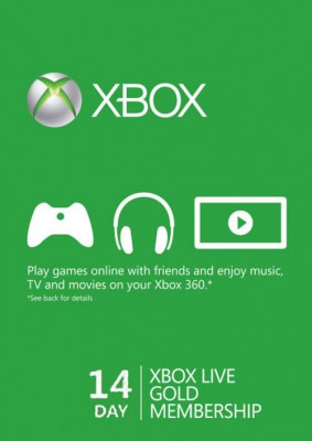 Xbox Live Gold 14 days