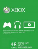 Xbox Live Gold 48 hours