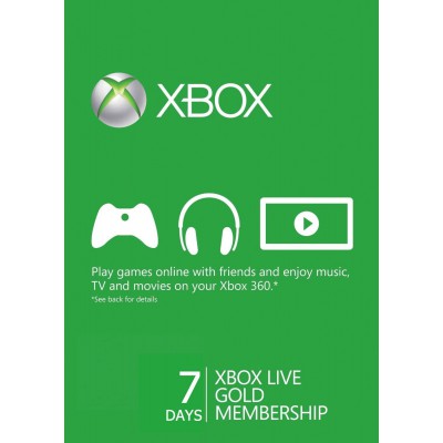 Xbox Live Gold 7 days