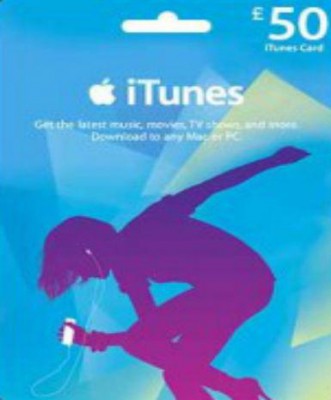 iTunes £50 Gift Card (UK)