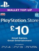 PlayStation Network Card (PSN) 10 GBP (UK)