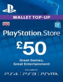 PlayStation Network Card (PSN) £50 (UK)