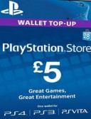 PlayStation Network Card (PSN) 5 GBP (UK)