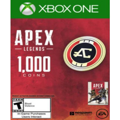 Apex Legends - 1000 Apex Coins - Xbox One (Expiration Date 31/05/2019)