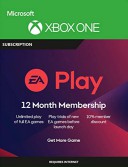 EA Play code 12 months (Xbox one)