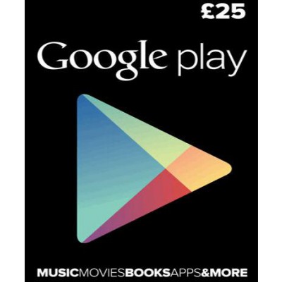 Google Play &pound;25 Gift Card (UK)